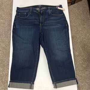 Kut from the Kloth Dark Wash Cropped Jeans